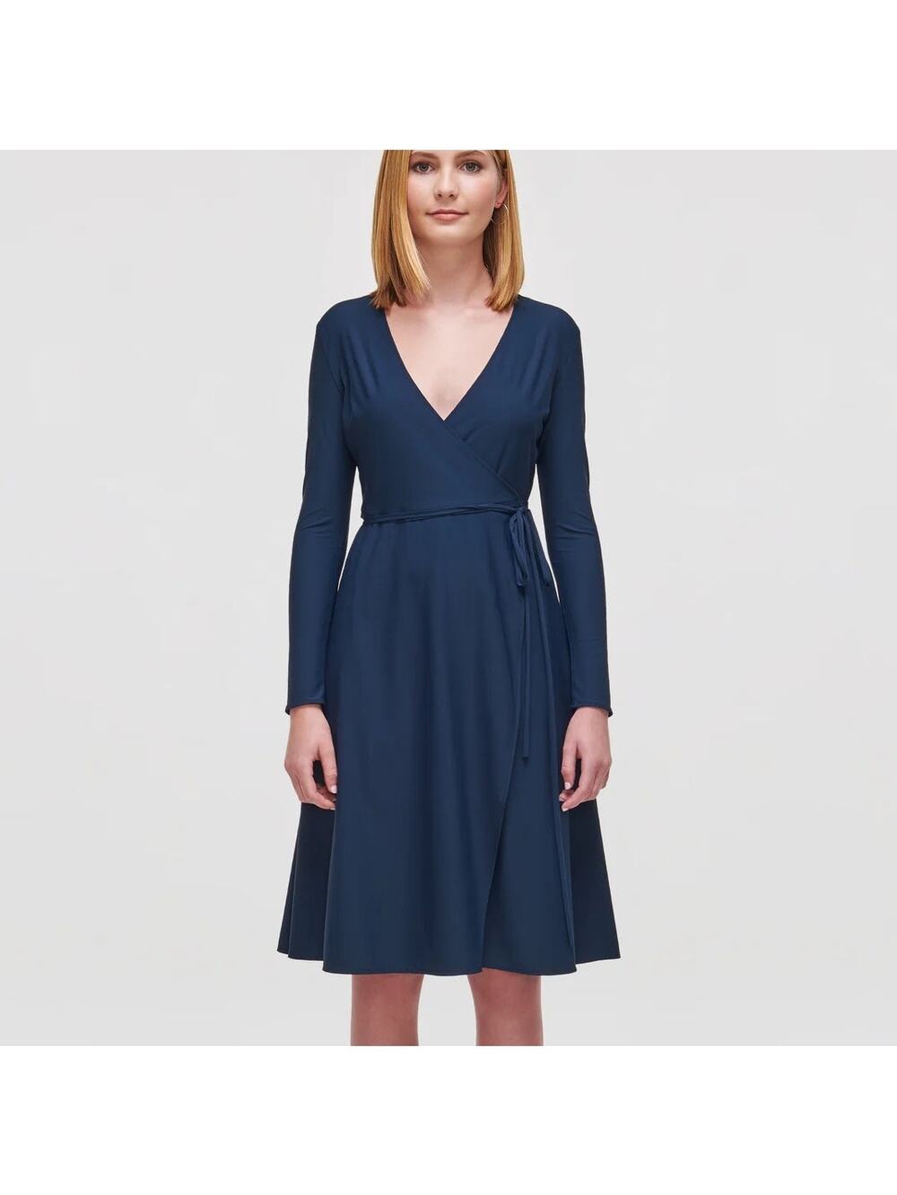 NWT Cotidie Samantha Jersey Wrap Dress